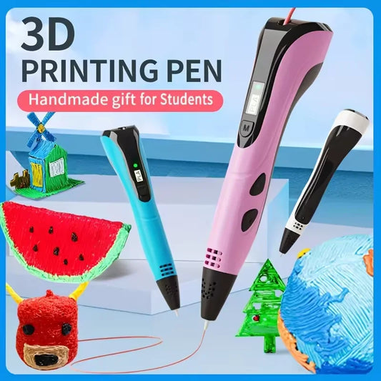 3D Printing Pen - 3D Pen Set for Kids with Power Supply Pla Filament